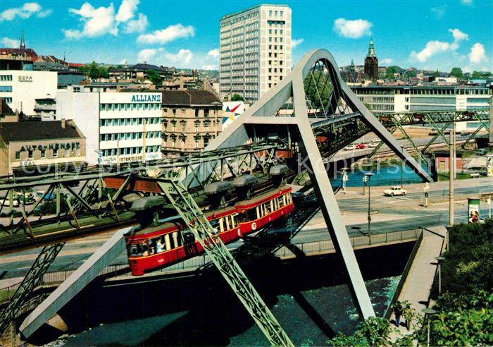 WUPPERTAL NRW Schwebebahn Wupper