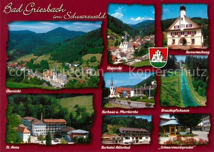 Griesbach Ortenaukreis Bad Schanze Kurhaus Panorama