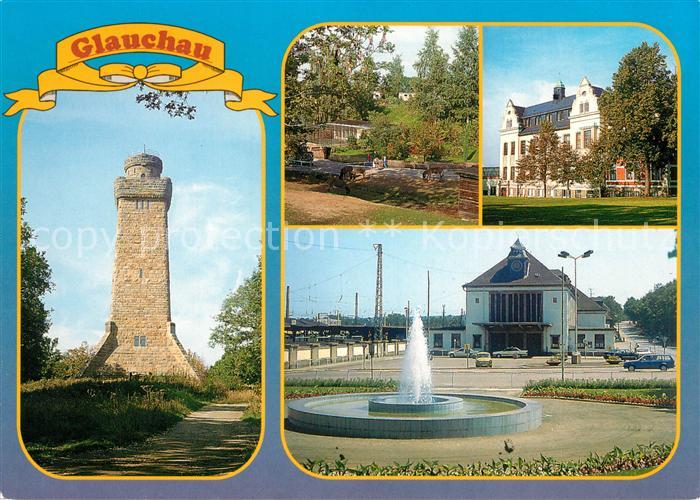 Glauchau Turm Springbrunnen