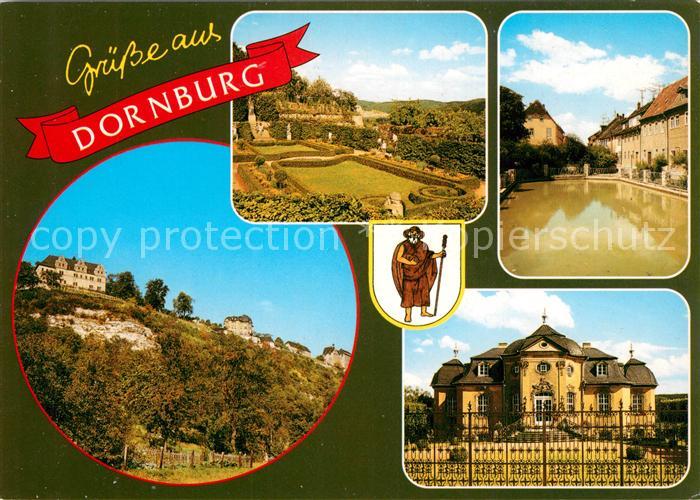 Dornburg Saale Stadtansichten Schlosspark Burg