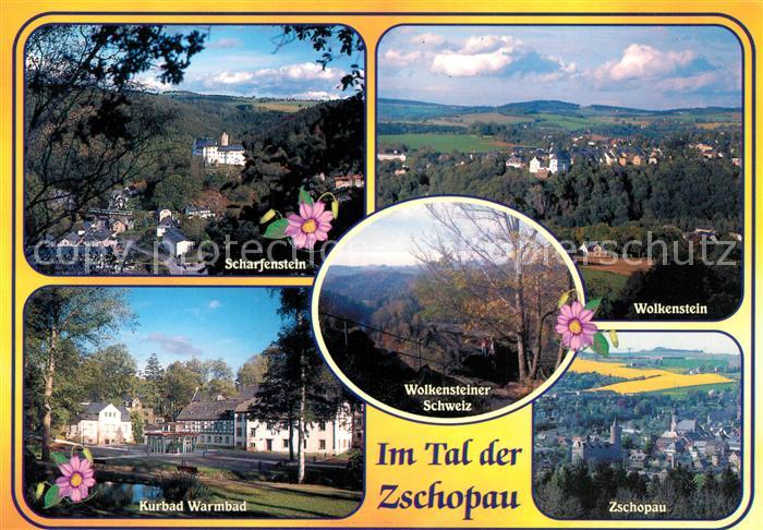 Zschopau Scharfenstein Wolkenstein Kurbad Warmbad
