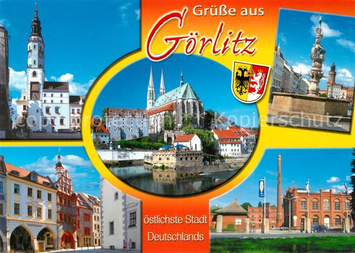 Goerlitz Sachsen Pfarrkirche St. Peter und Paul Schoenhof