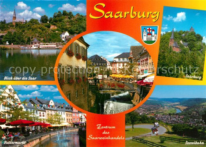 Saarburg Saar Buttermarkt Sessellift Saarburg