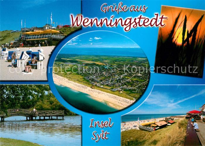 Wenningstedt Sylt Fliegeraufnahme