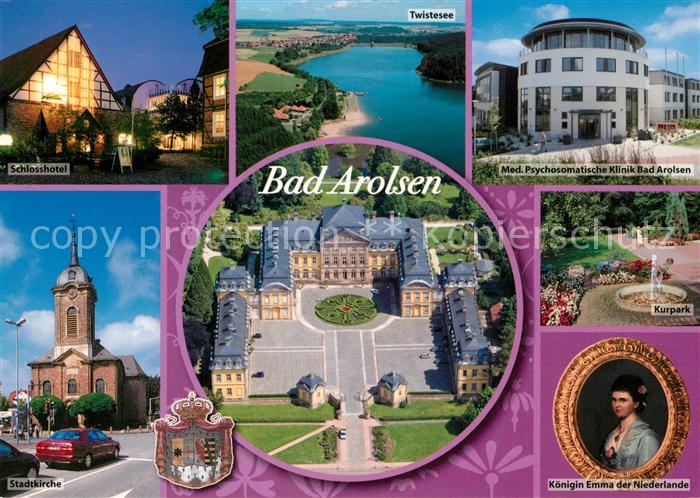 Bad Arolsen Psychosomatische Klinik Twistesee Schlosshotel Stadtkirche