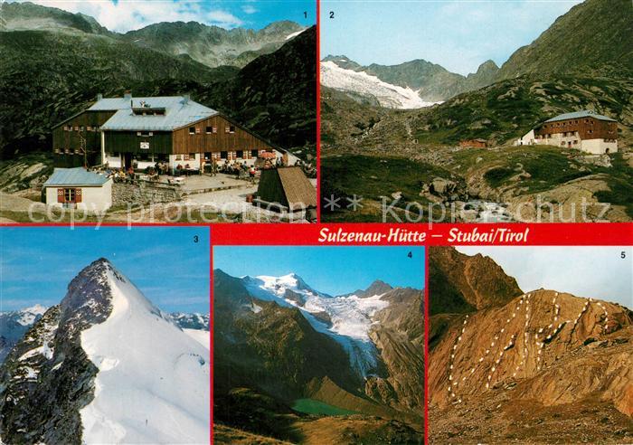 Sulzenauhuette Stubai Mayrspitze Sulzenauferner Zuckerhuetl Gruenausee