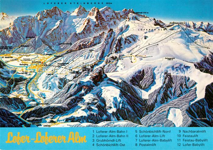 Lofer Skizirkus Loferer Alm