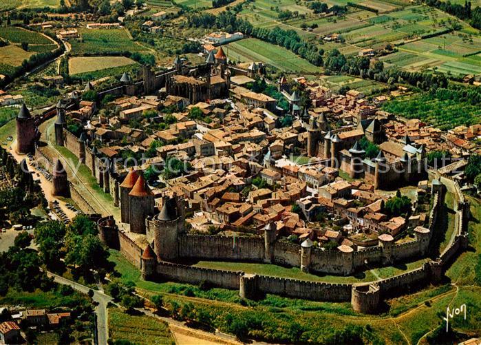 Carcassonne Vue Aerienne