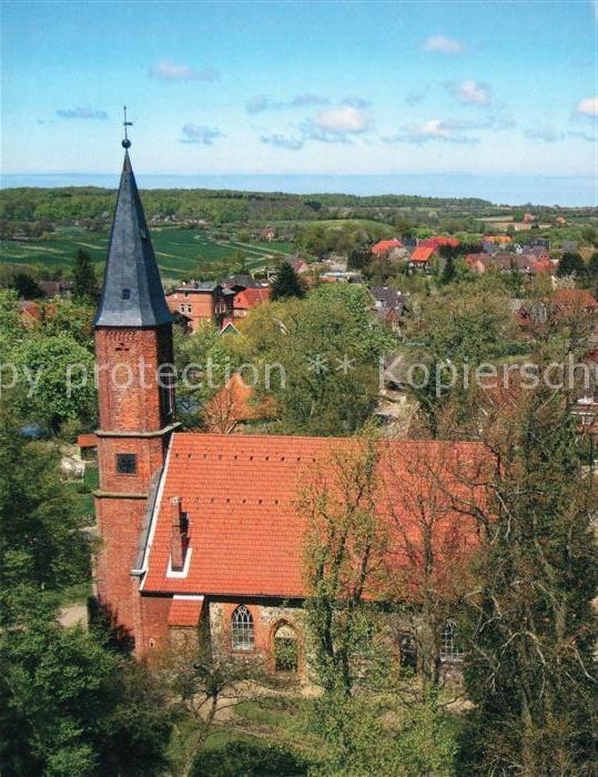 Schoenwalde Bungsberg Kirche Fliegeraufnahme