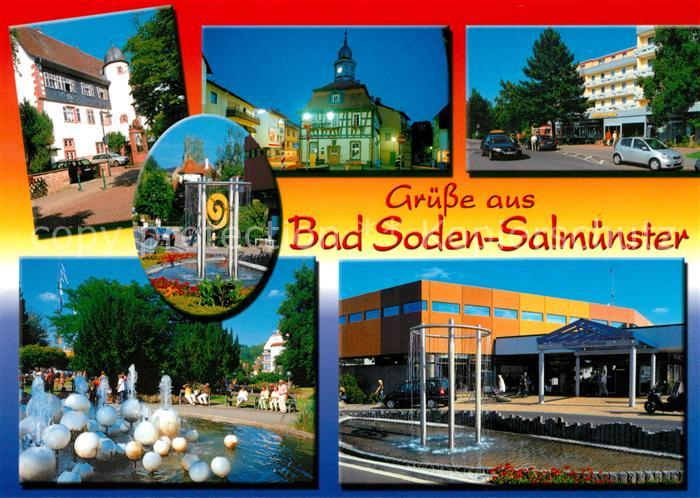 Bad Soden-Salmuenster Spessart-Therme Ortsansichten