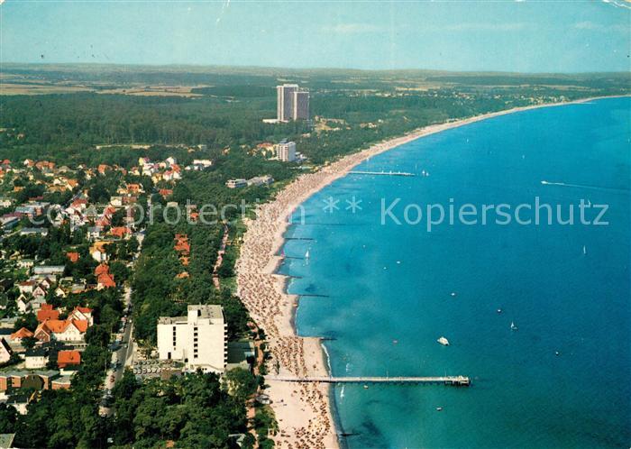 Timmendorfer Strand Fliegeraufnahme