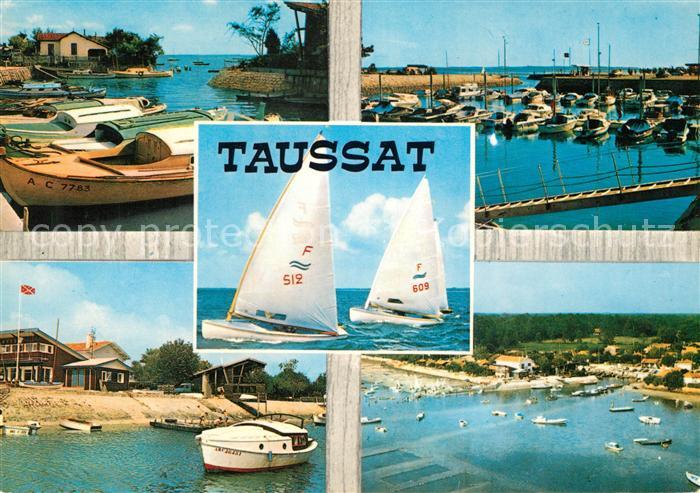 Taussat Cassy les Bains Segelboot Hafen