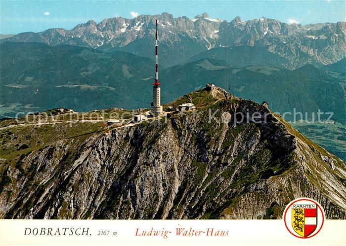 Dobratsch Kaernten Fliegeraufnahme Ludwigs-Walter-Haus