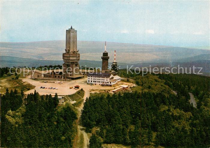 Feldberg Taunus Fliegeraufnahme Fernseh- UKW-Sender