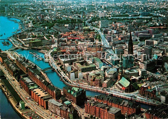 Hamburg Fliegeraufnahme