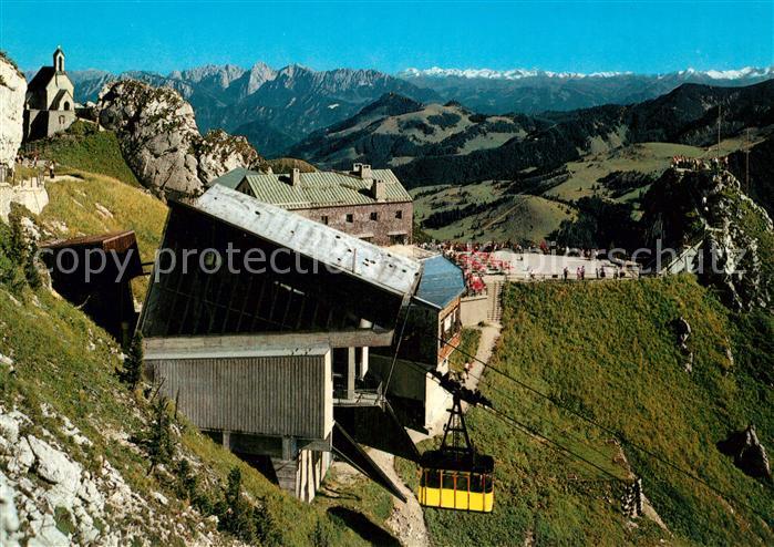 Wendelstein Berg Wendelsteinkircherl Haus Seilbahn