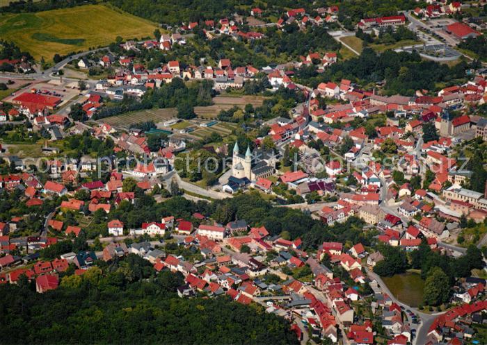 Gernrode Harz Fliegeraufnahme Stifskirche St. Cyriakus