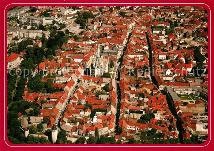 Muehlhausen Thueringen Fliegeraufnahme