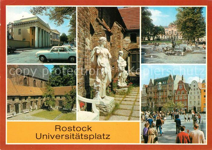 Rostock Neue Wache Klosterinnenhof Universitaetsplatz