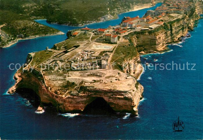 Bonifacio Corse du Sud Fliegeraufnahme Chapeau Napoleon