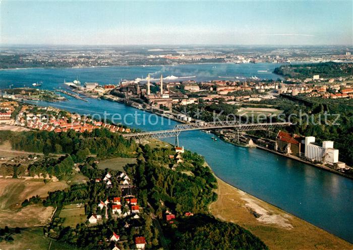 Kiel Fliegeraufnahme Nord-Ostsee-Kanal Holtenauer Schleuse