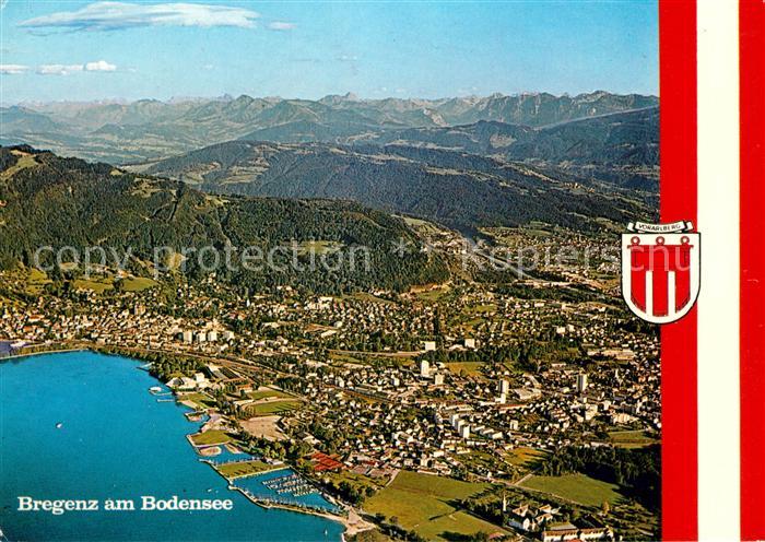 Bregenz Bodensee Fliegeraufnahme Kennelbach