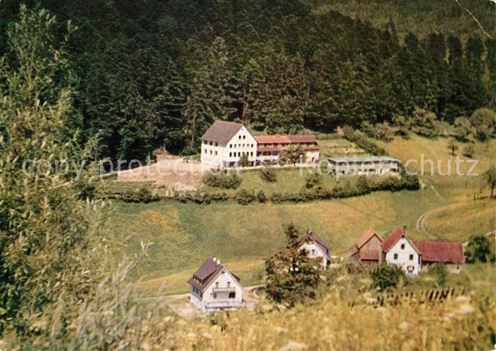 Herrenalb Bad Herrenalb Evangelische Feienheim Aschenhuette