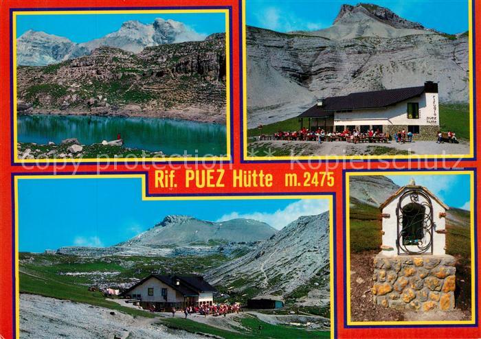 Selva Val Gardena Puez Huette Lago Crispena