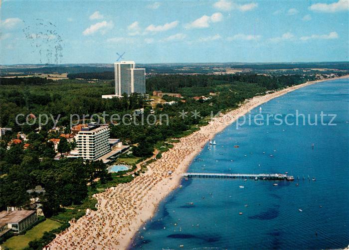 Timmendorfer Strand Fliegeraufnahme