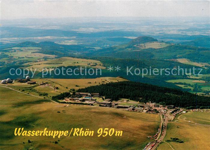 Wasserkuppe Rhoen Fliegeraufnahme