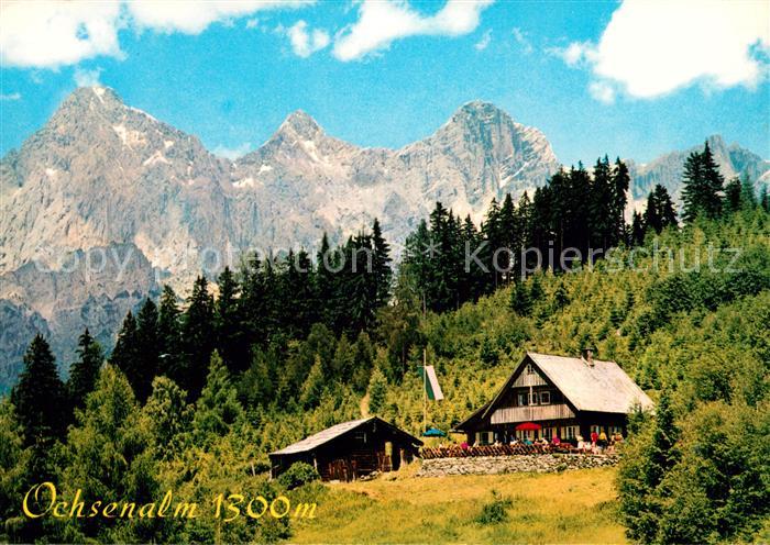 Ramsau Dachstein Steiermark Jausenstation Ochsenalm Torstein Mitterspitz