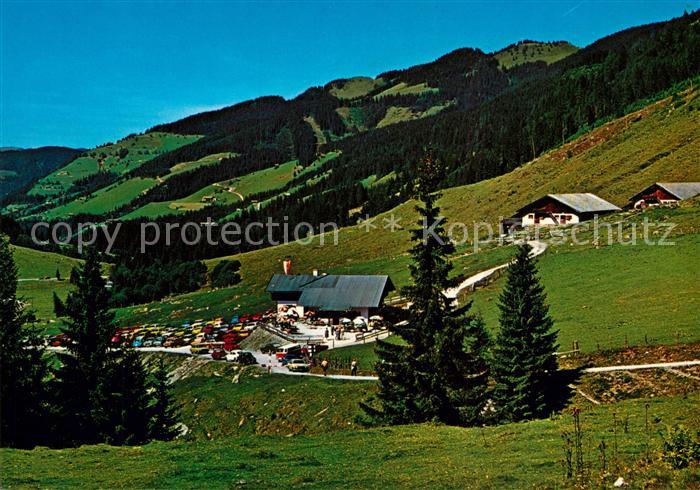 Wildschoenau Tirol Alpengasthof Schoenangeralm