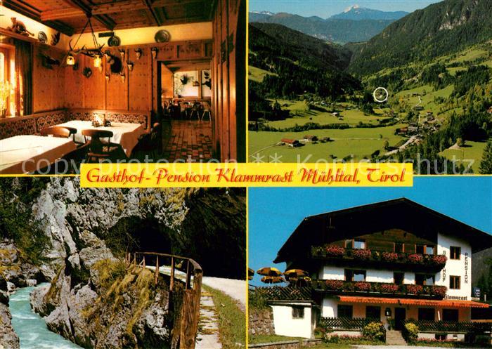 Muehltal Wildschoenau Gasthof Klammrast