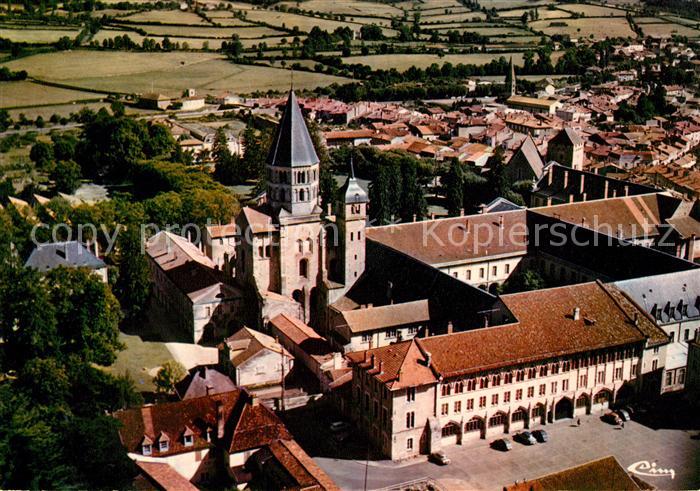 Cluny Fliegeraufnahme Abbaye