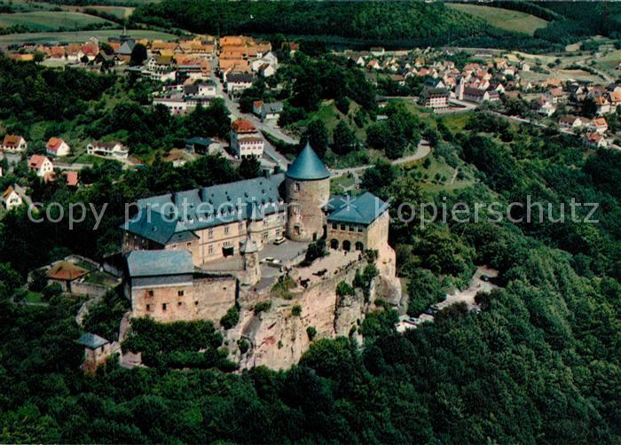 Waldeck Edersee Schloss Fliegeraufnahme