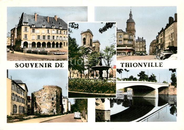 Thionville Stadtansichten