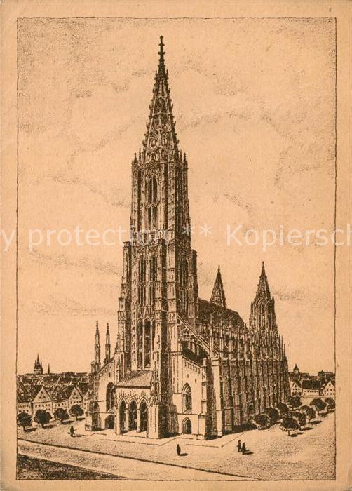 Ulm Donau Ulmer Muenster