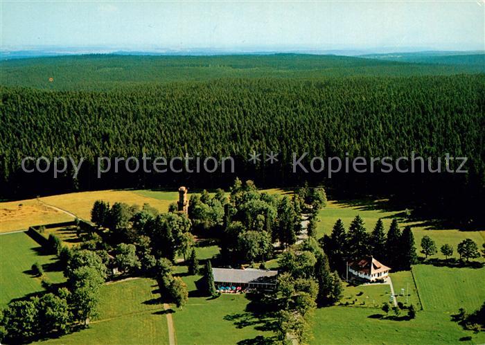 FREUDENSTADT BW Fliegeraufnahme Cafe am Friedrichsturm