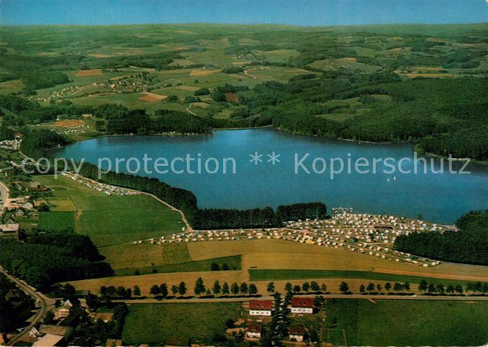 Marienheide Fliegeraufnahme Brucher Talsperre Campingplatz