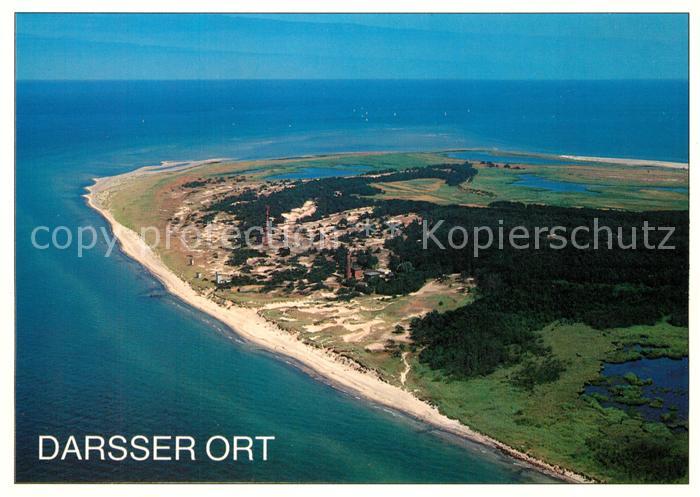 Prerow Ostseebad Fliegeraufnahme Darsser Ort