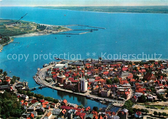 Eckernfoerde Fliegeraufnahme