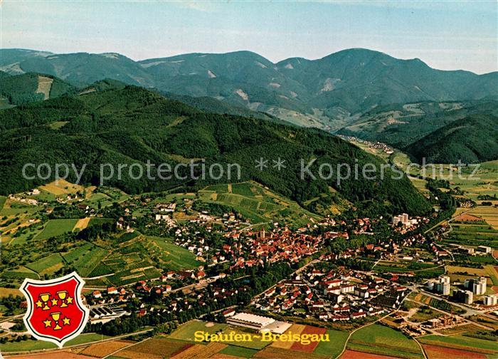 Staufen Breisgau Fliegeraufnahme
