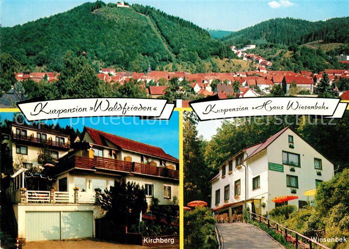 Bad Lauterberg Kurpensionen Waldfrieden Haus Wiesenbek Kirchberg