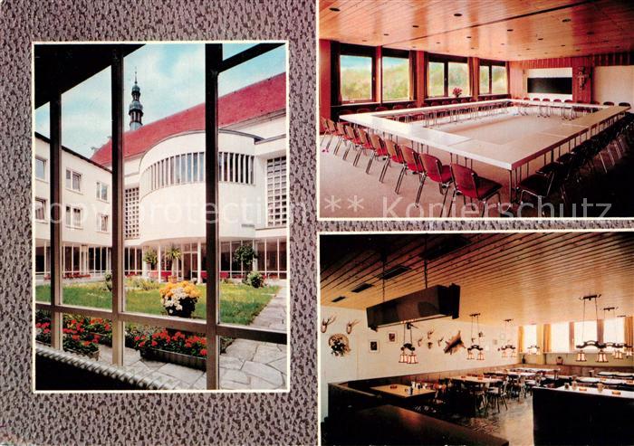 Scheinfeld Kloster Schwarzenberg Innenhof Franziskussaal Klosterkeller