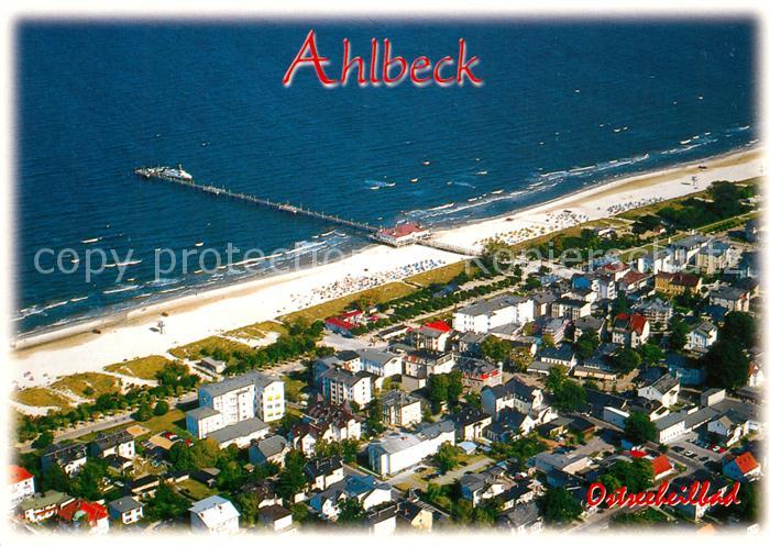 Ahlbeck Ostseebad Fliegeraufnahme