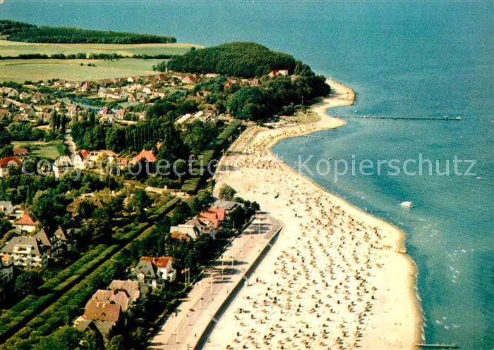 Travemuende Ostseebad Fliegeraufnahme Strand