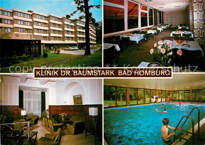 Bad Homburg Klinik Doktor Baumstark Hallenbad Speisesaal