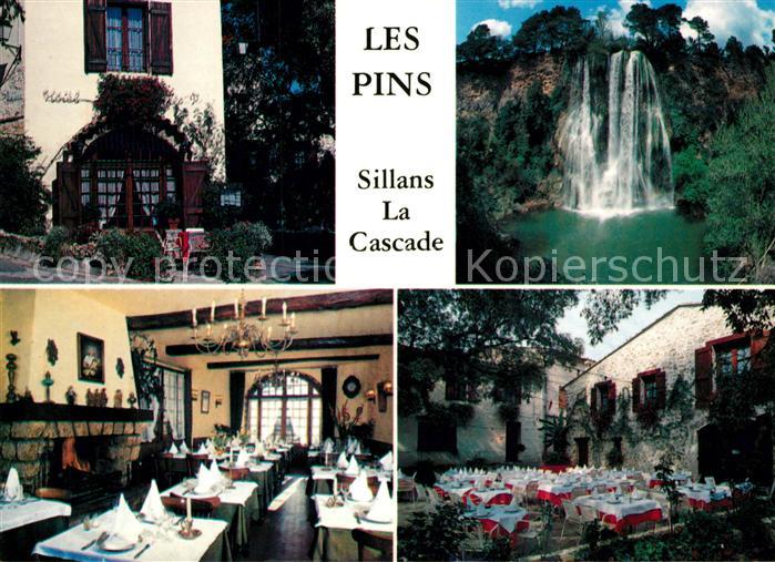 Sillans-la-Cascade Hotel Restaurant Terrasse Les Pins