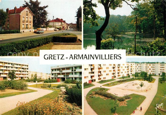 Gretz-Armainvilliers Rue de Paris Etang Pique Nique Cite du