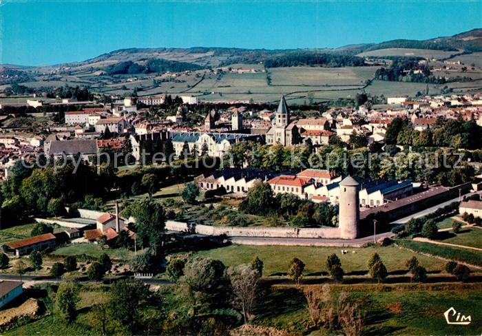 Cluny Fliegeraufnahme